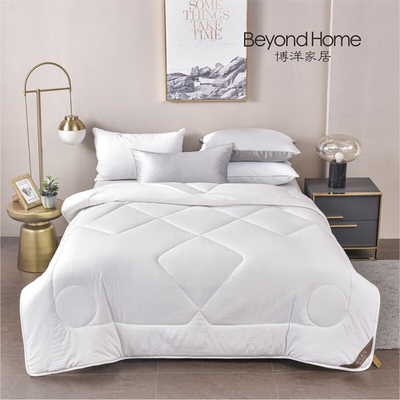 博洋WT902307011A负离子亲肤春秋被200*230cm适用1.5米床（单位：条） 本白色