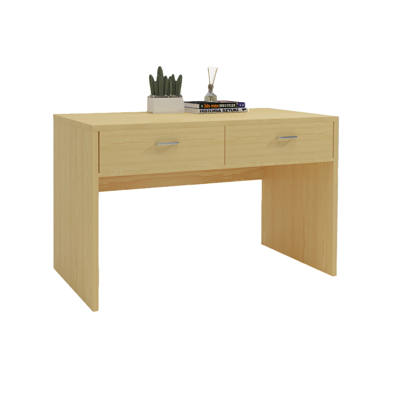 悦山 宿舍公寓书桌家用电脑台简约板式办公桌 枫木色 1200*600*750*1张