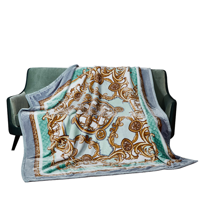 富安娜-舒柔毯	莱夫尼亚双层毛毯（或绒毯）规格：180*200cm 混色