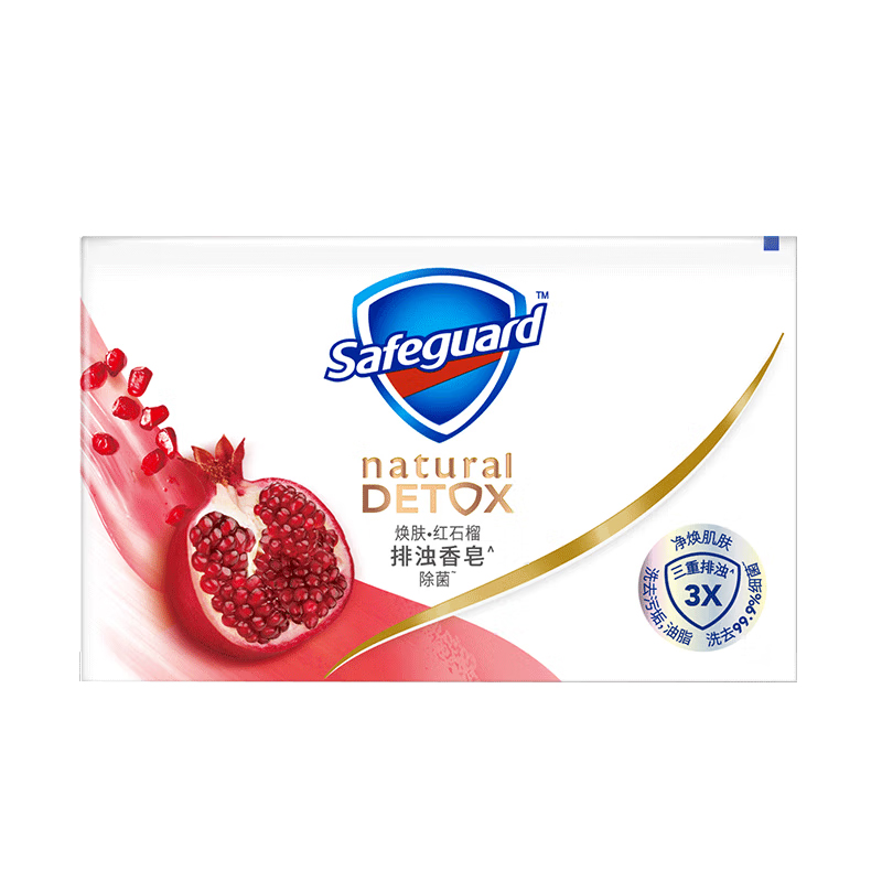 舒肤佳焕肤红石榴深层排浊高端香皂100克（单位：块） 混色