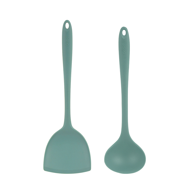 德铂（Debo）海格威硅胶锅铲 DEP-833  单位：套 绿色