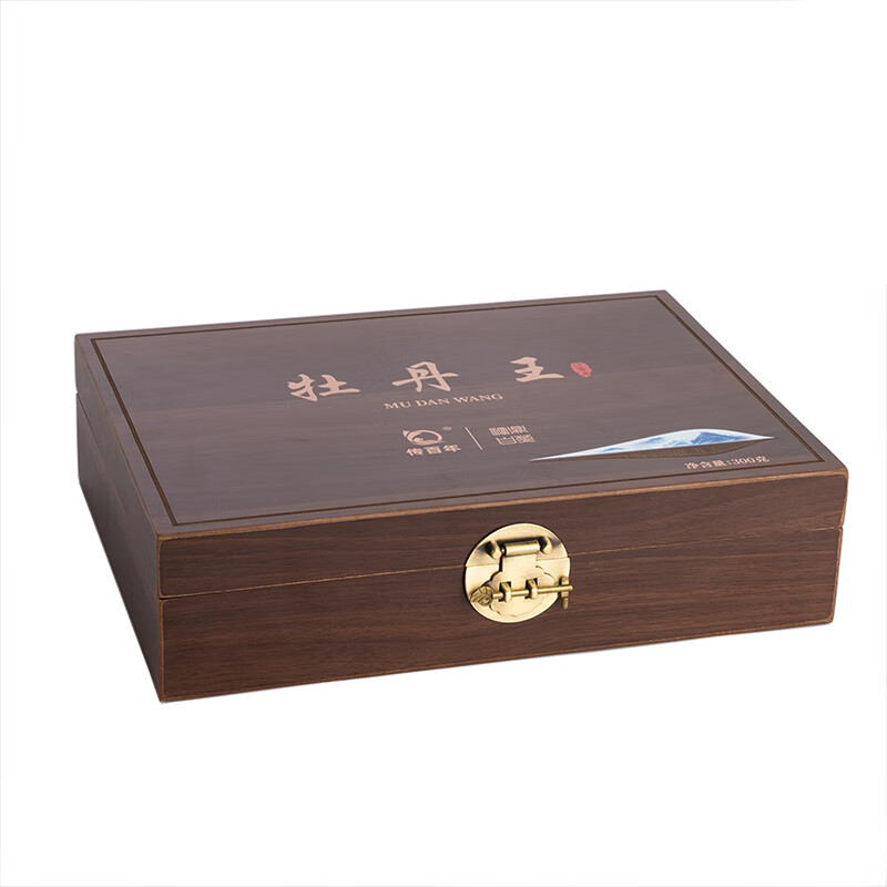 传百年福鼎白茶传奇百年牡丹王茶饼300g  单位：盒 礼盒装
