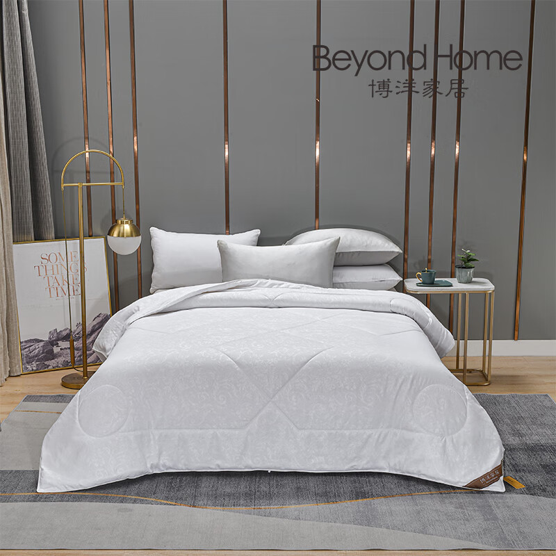 博洋WT902307037A馨享桑蚕丝被200*230cm适用于1.5米床（单位：条） 本白色