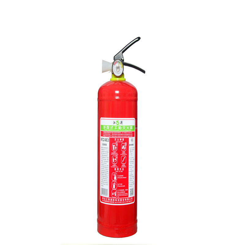 江荆MFCZ/ABC3手提式车载车用干粉灭火器（单位：具） 红色