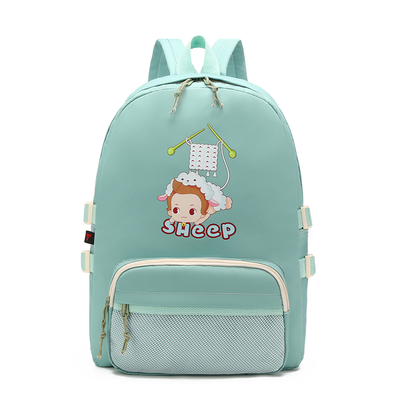 恒源祥（HYX) 小囡双肩包HYX0613XN  单位：个 绿色