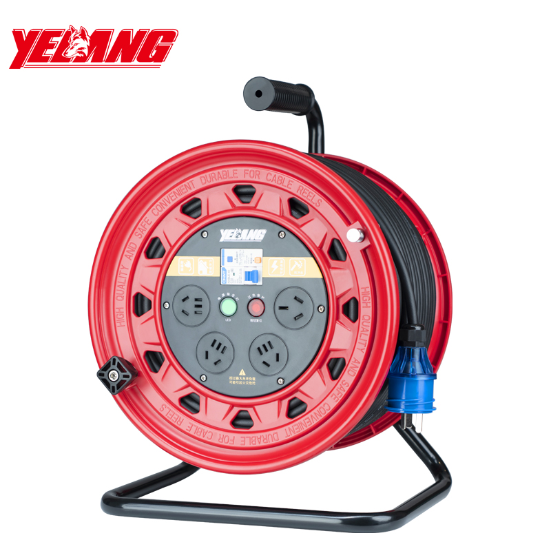 野狼YLB33011030/YZW 3*2.5*30米250V16A国标电缆盘/只 红色