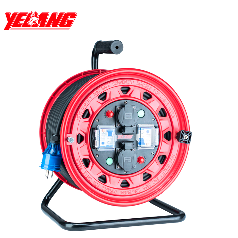 野狼YELANG/YLB33040930/YZW 3*1.5*30米250V10A电缆盘一机一闸/只 红色