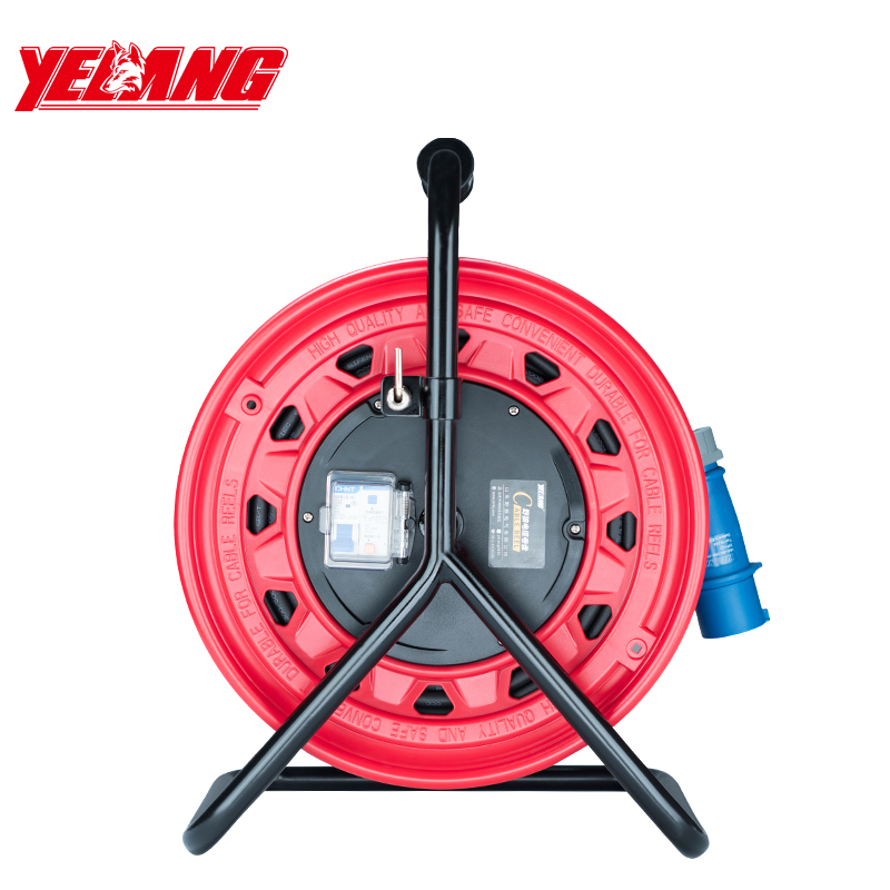 野狼YELANG/YLB33061050/YZW 3*2.5*50米250V16A工业插座电缆盘 只 红色