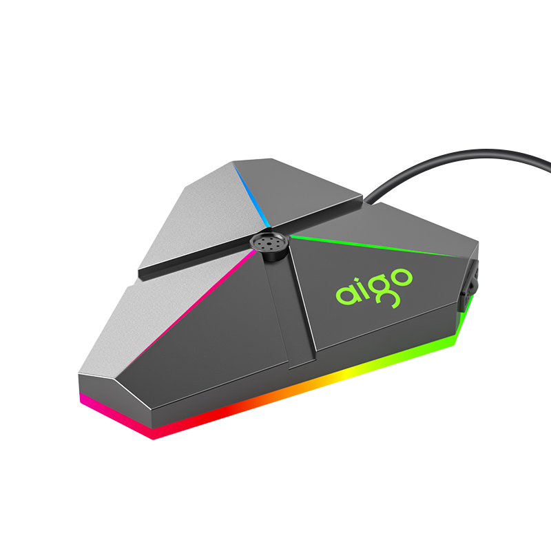 aigo 爱国者 桌面电脑会议麦克风 K4灰色 (单位：个） 灰色