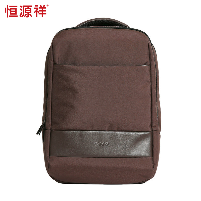 恒源祥（HYX）简约休闲防水双肩包HYX0148 单位：个 酒红