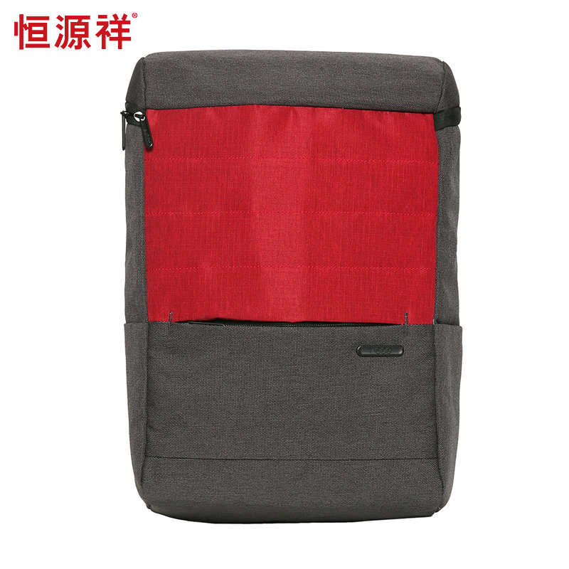 恒源祥（HYX）时尚简约双肩包HYX0174  单位：个 魅焰红