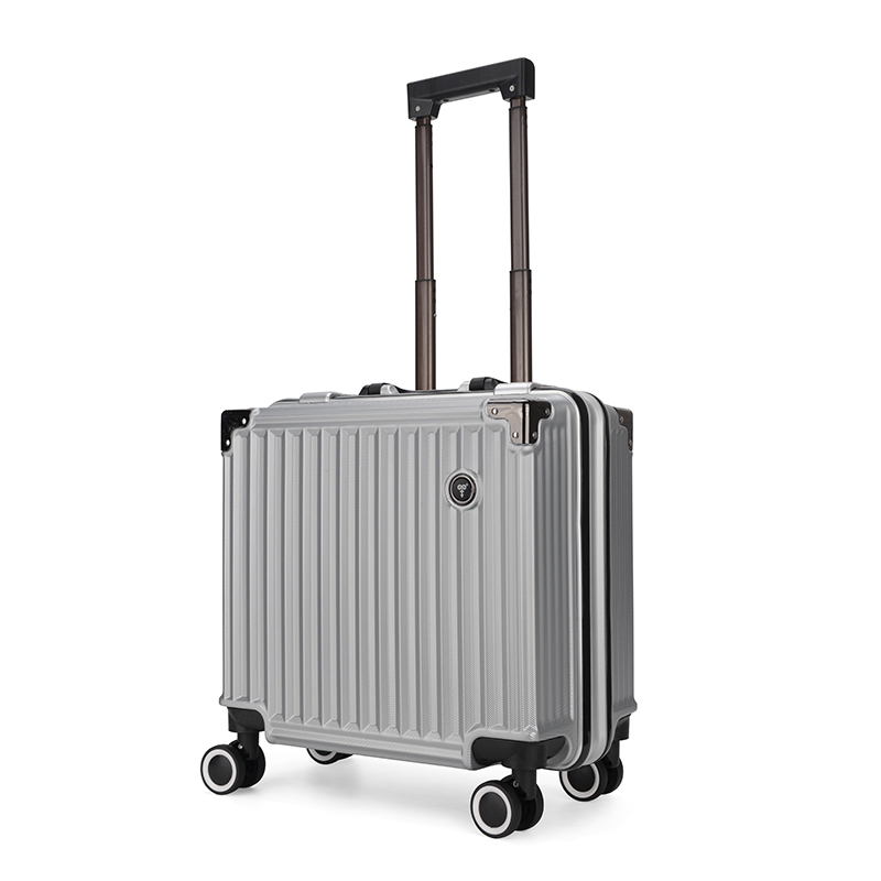 恒源祥（HYX)商务铝框登机箱HYX8049  单位：个 银色 18寸