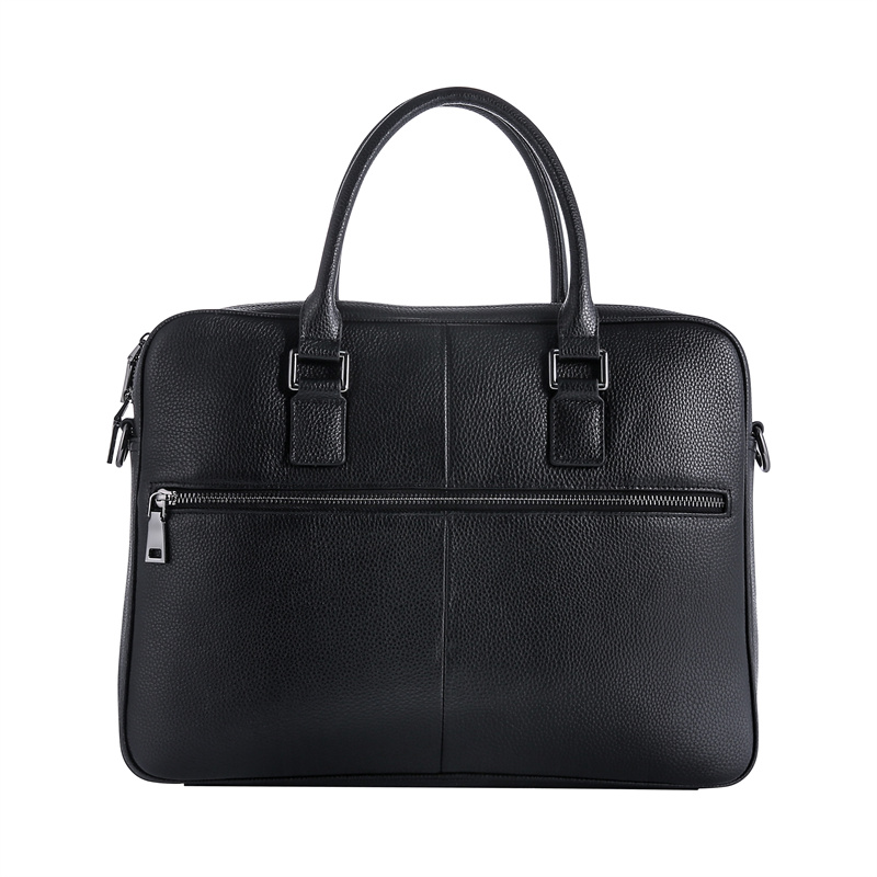 喜来登 男士单肩手提公文包 NL220836S  单位：个 黑色