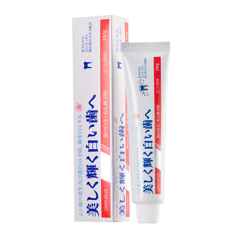 ORIPURUS 奥朴兰诗 樱花亮白护龈牙膏 150g（单位：支） 1支装