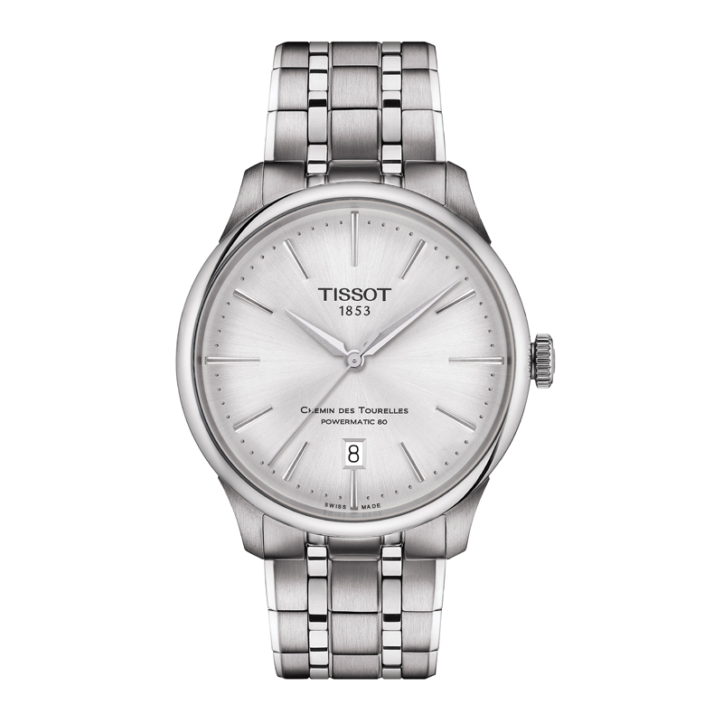 Tissot天梭 杜鲁尔系列钢带机械男士腕表 T139.807.11.031.00（单位：块） 银色