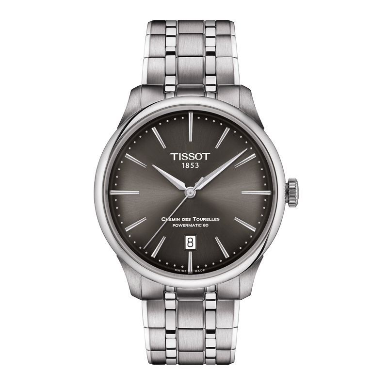Tissot天梭 杜鲁尔系列钢带机械男士腕表 T139.807.11.061.00（单位：块） 灰色