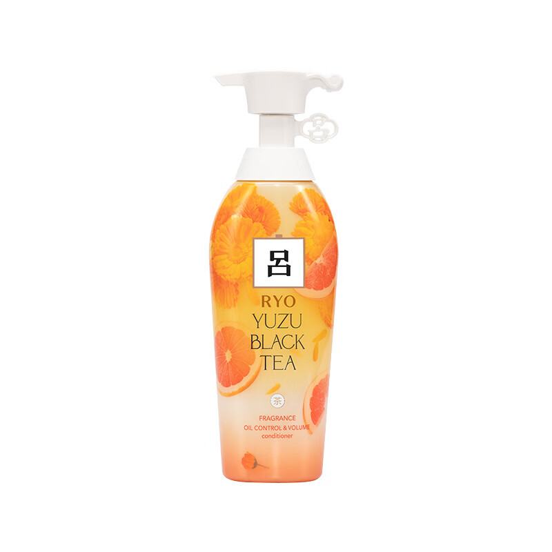 吕花茶清漾凝润保湿控油护发乳(柚子红茶)400ml（单位：瓶） 灰橙色
