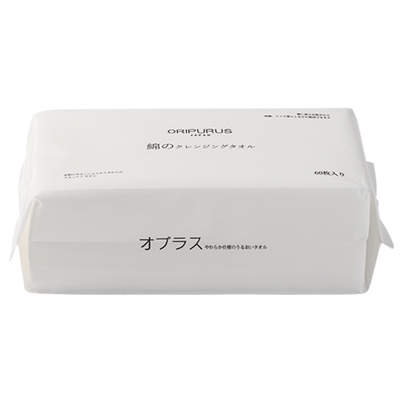ORIPURUS 袋装 洁面巾60抽（单位：包） 3份装
