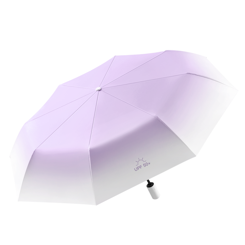 美度（MAYDU）全自动三折雨伞遮阳伞女防晒防紫外线折叠晴雨伞男女通用太阳伞M3037（单位：把） 熏衣紫