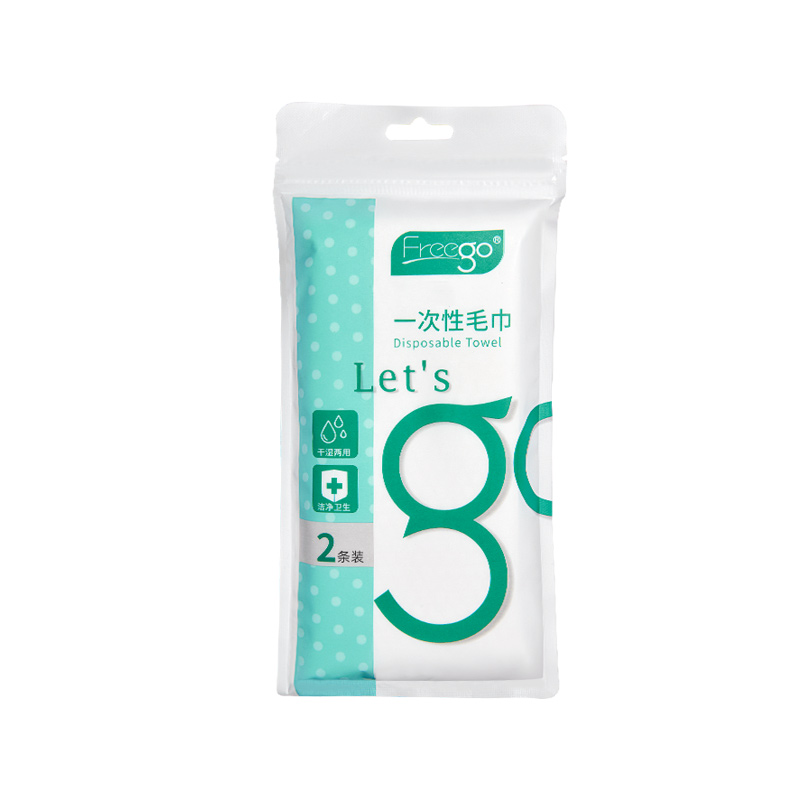 Freego旅行非压缩浴巾75*140cm（单位：包） 白色*6包