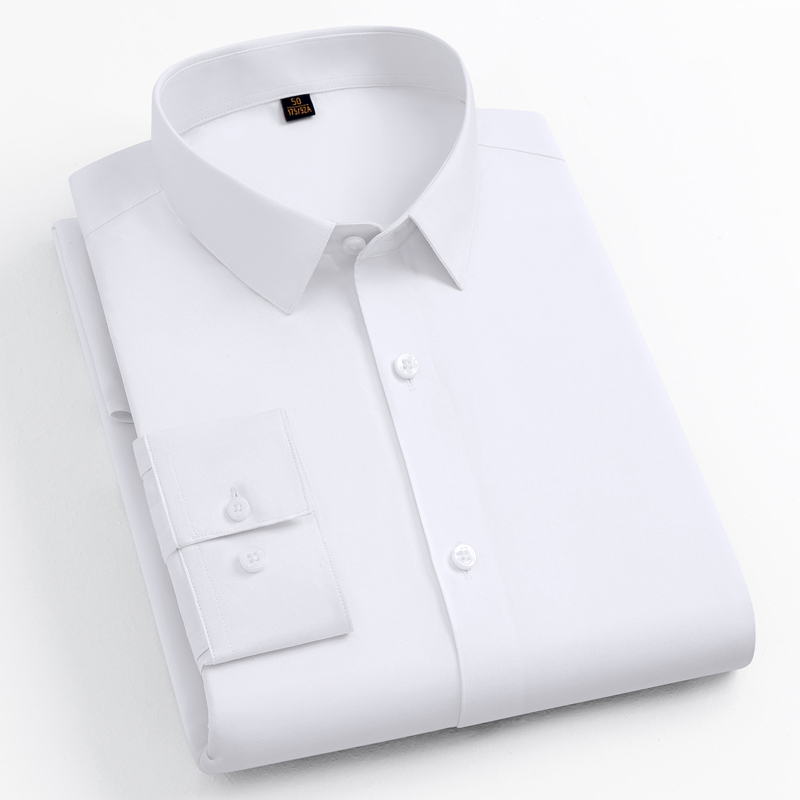 丰讯【三防】休闲商务正装职业衬衣春秋男士长袖衬衫FXPS2308（单位：件） 白色 170
