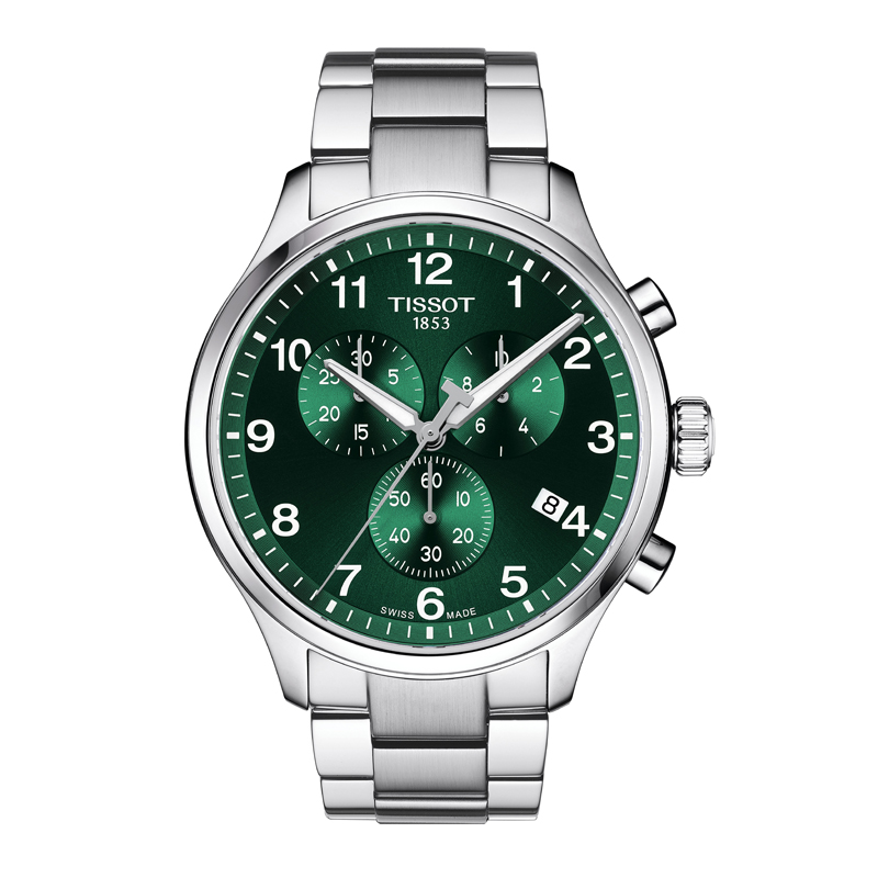 TISSOT天梭 速驰系列钢带石英男士腕表 T116.617.11.092.00（单位：块） 绿色