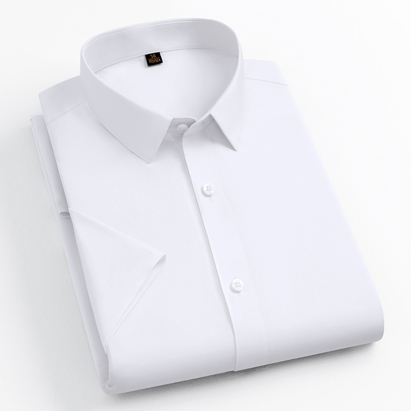 丰讯【三防】休闲商务正装职业衬衣男夏季男士短袖衬衫FXPS2318（单位：件） 白色 170