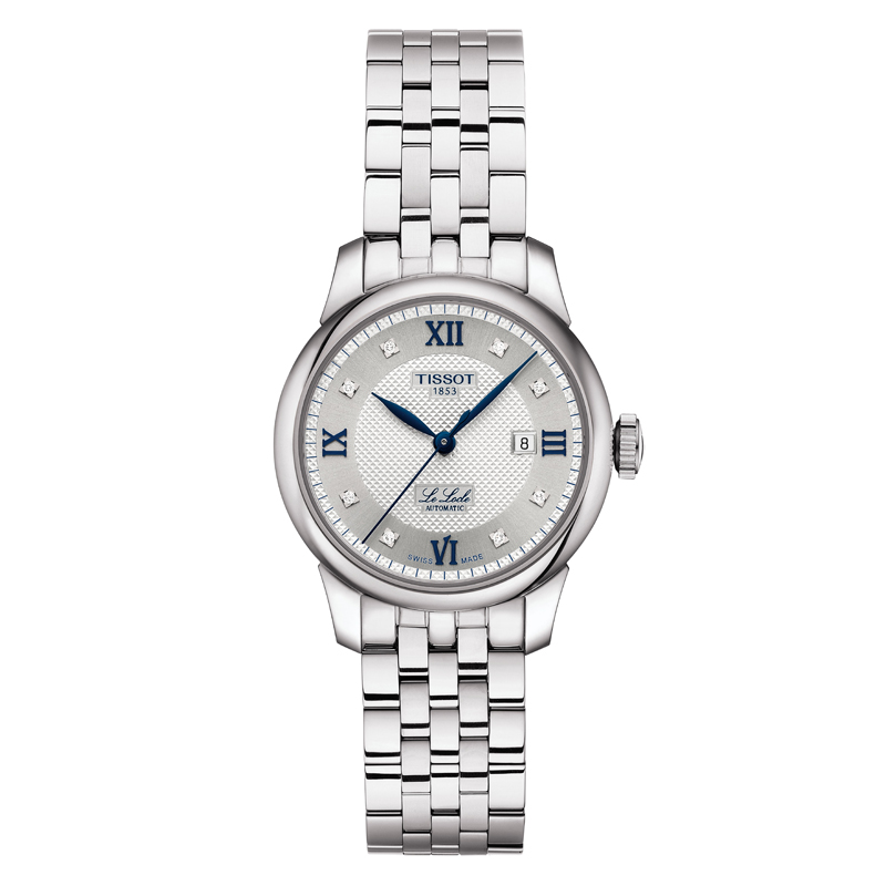TISSOT天梭 力洛克系列钢带机械女士手表T006.207.11.036.01（单位：块） 银色