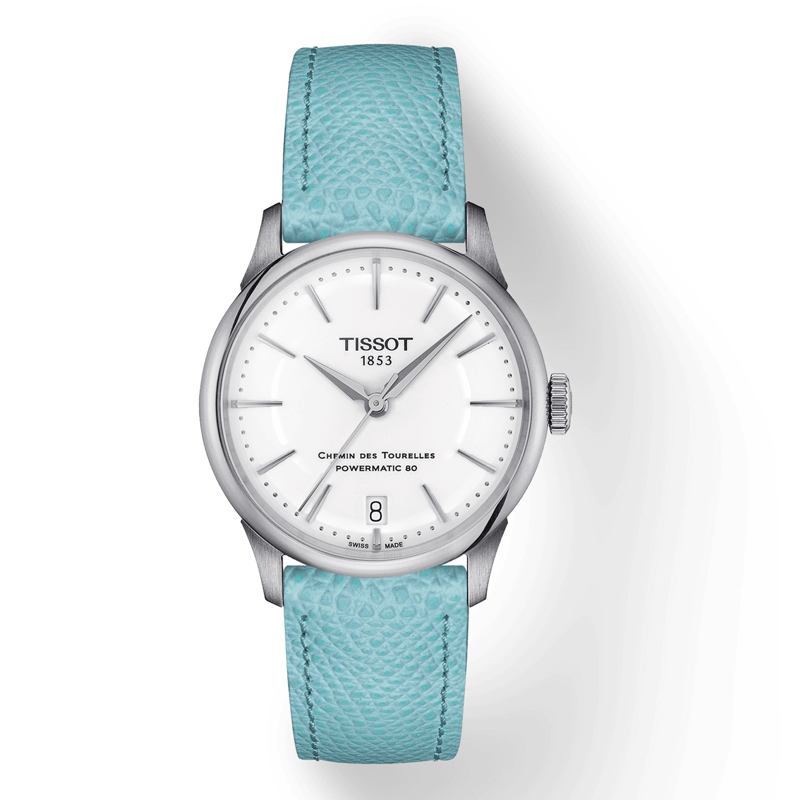 Tissot天梭 杜鲁尔系列机械皮带女表手表 T139.207.16.011.00（单位：块） 白色