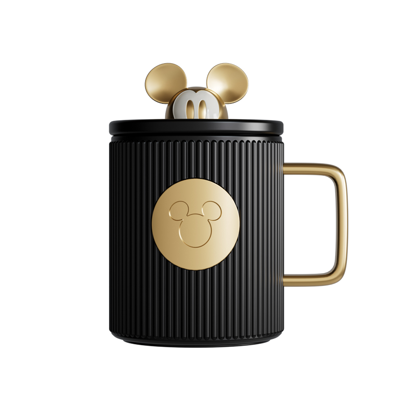 GERM格沵米奇系列风琴马克杯400ml（单位：个） 青黛黑