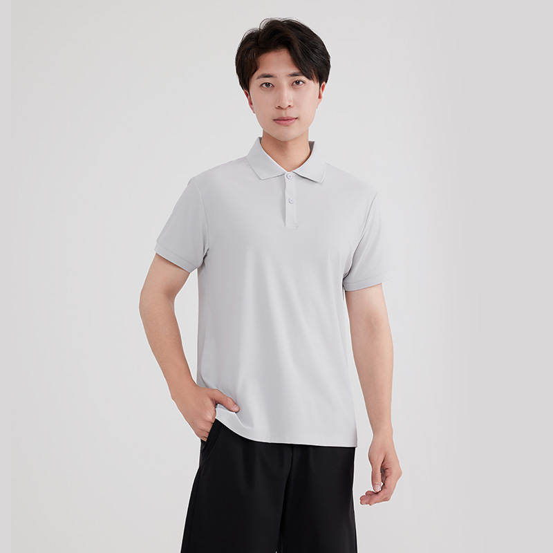 丰讯POLO衫速干男女同款夏季薄款短袖翻领上衣FXTF110566（单位：件） 银河灰 5XL
