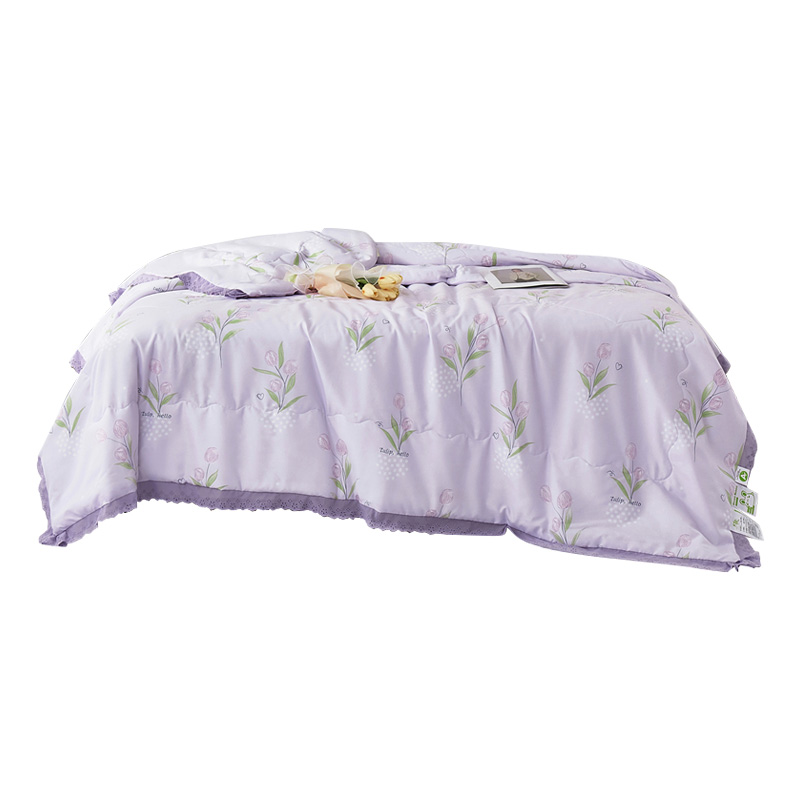 唐纳家纺（IDONNA）薰衣草香薰被-紫菱TN-SQ24021规格：180*200CM 单位（条）） 紫色 180*200CM