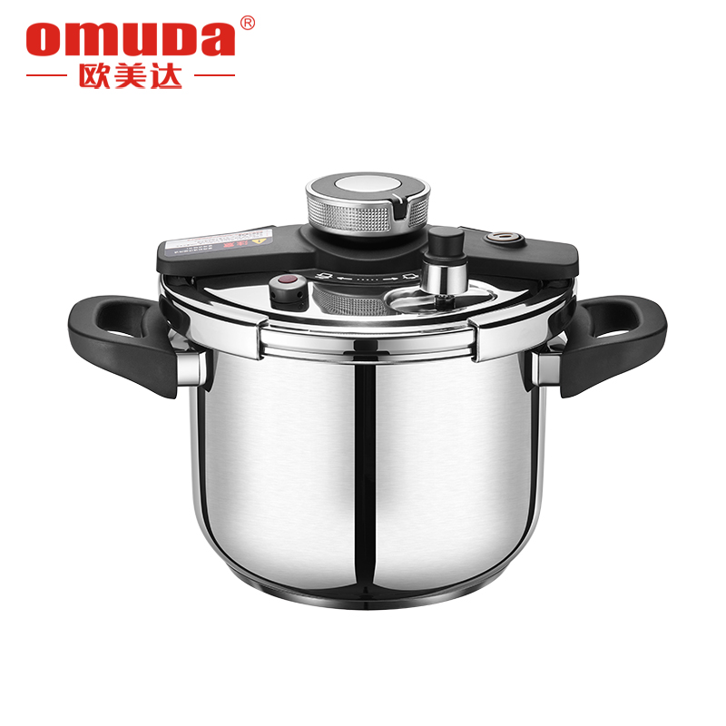 欧美达 巴赫系列-304不锈钢压力锅8L BHGY24（个） 钢色