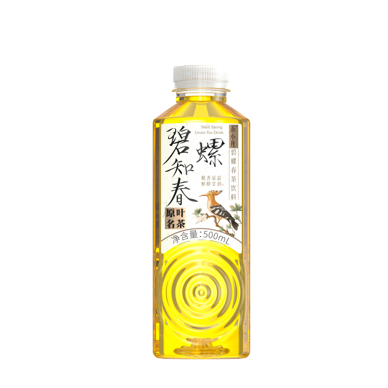 茶小开碧螺知春500ml*15（单位：箱） 香槟黄