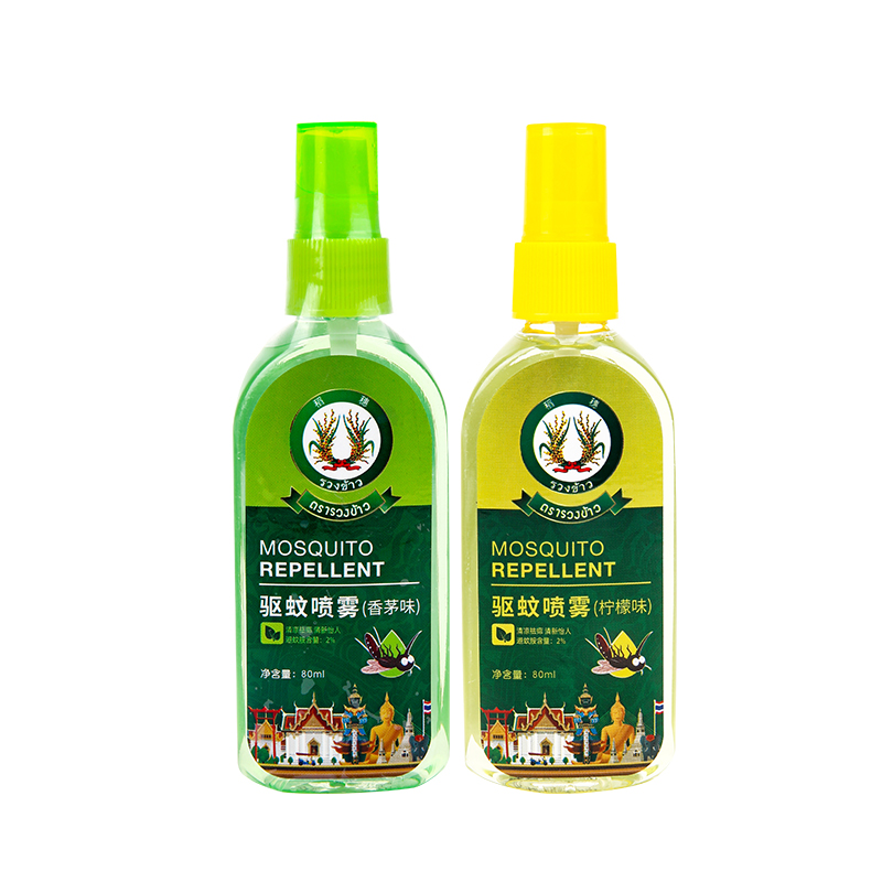 稻穗驱蚊喷雾 80ml+80ml(单位：瓶) 清新色