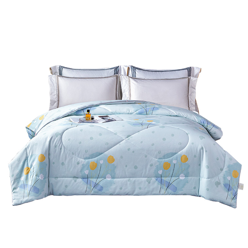 巴米樂 BURNELL 素享超柔抗菌四季被 BNL-JF604 200*230cm（单位：床） 天蓝色
