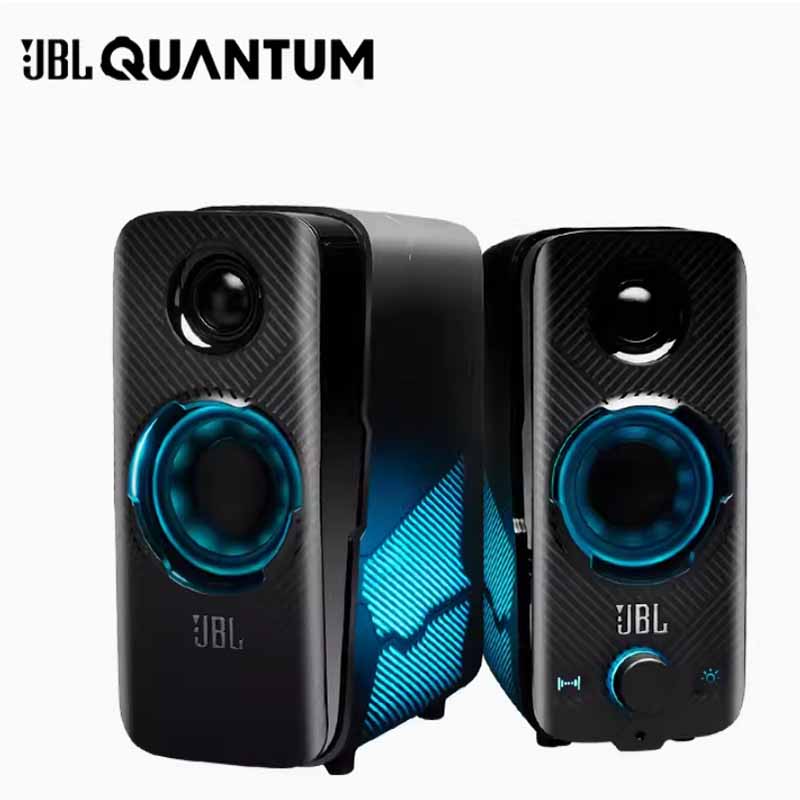 JBL QUANTUM DUO 游戏蓝牙桌面音响（单位：件） 黑色