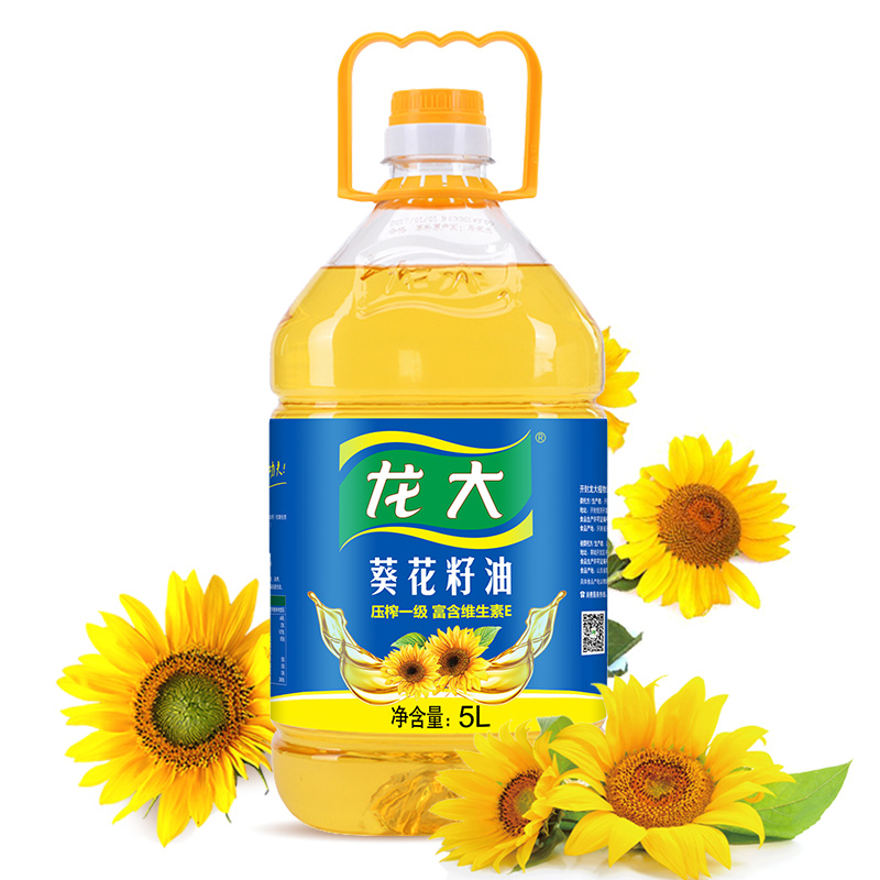 龙大葵花籽油5L（单位：桶） 宝石蓝