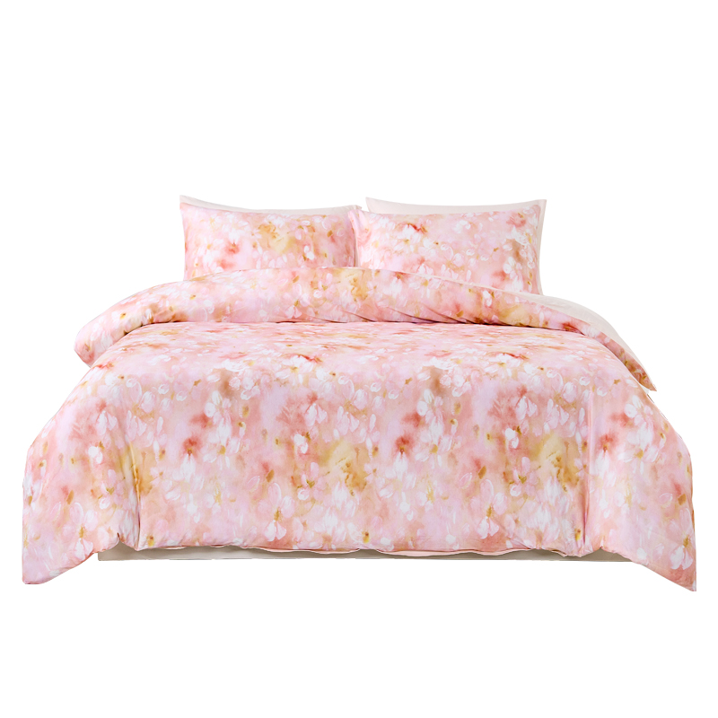 唯我芙蓉雪-奈特针织棉四件套A类防螨床上四件套   被套：200*230cm