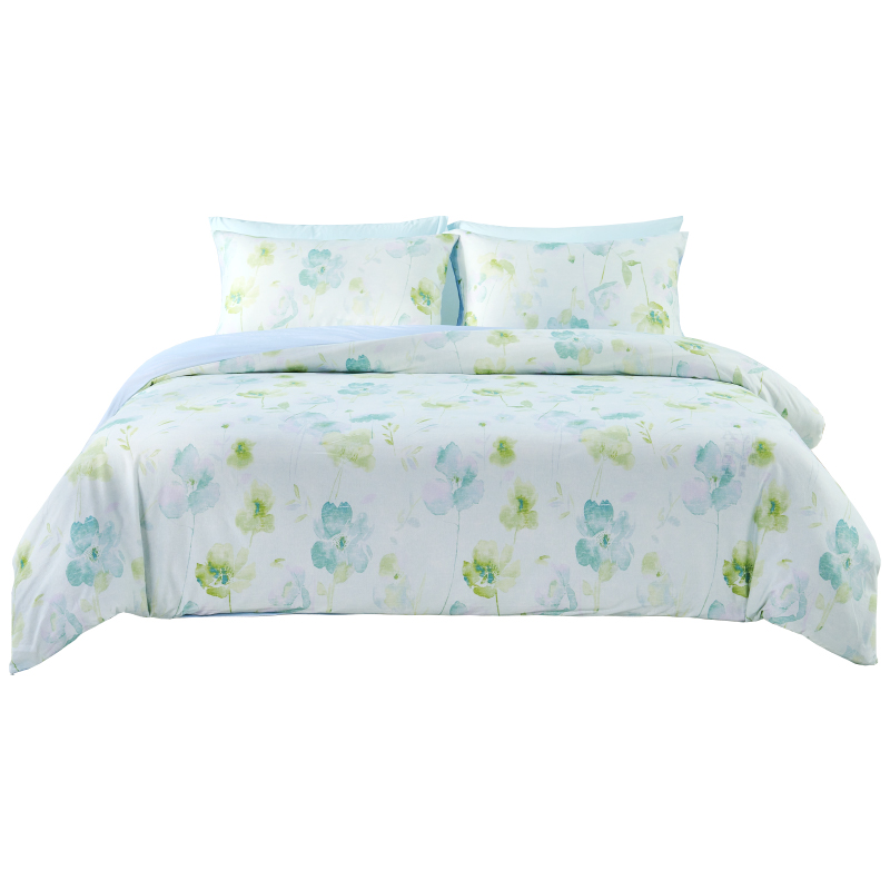 唯我花境-奈特针织棉四件套A类防螨床上四件套   被套：200*230cm