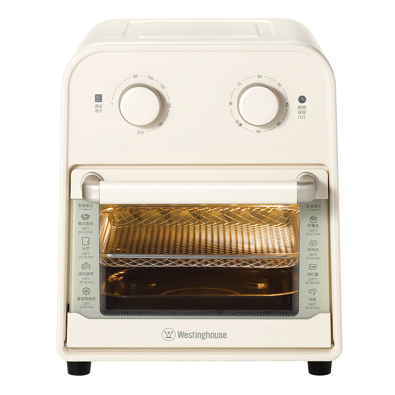西屋Westinghouse空气炸烤箱WKX12A21（单位：台） 杏仁白
