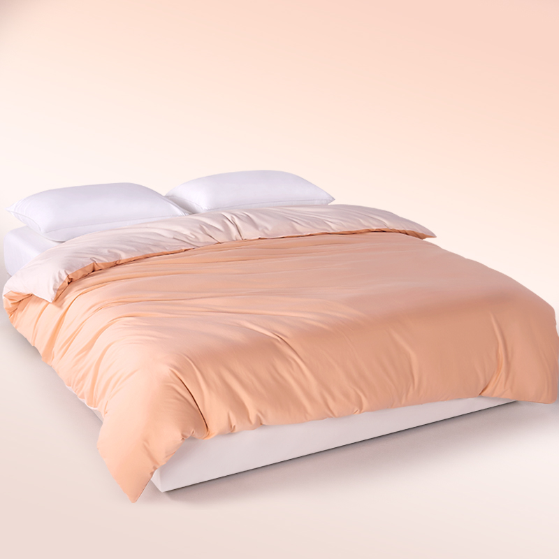 唯我轻柔奈特针织棉A类防螨被套 藕花里 160*210cm