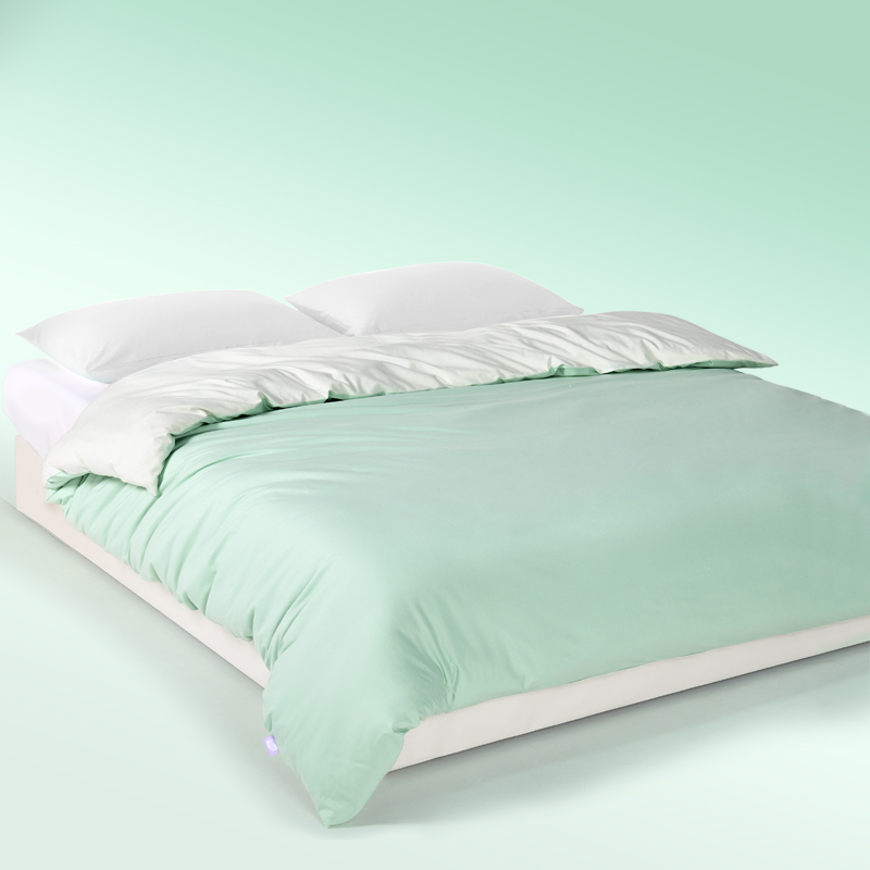 唯我轻柔奈特针织棉A类防螨被套 松风吟 160*210cm