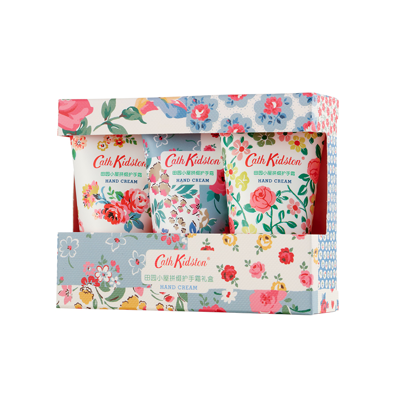 Cath Kidston 田园小屋拼缀护手霜礼盒90g（单位：盒） 田园小屋