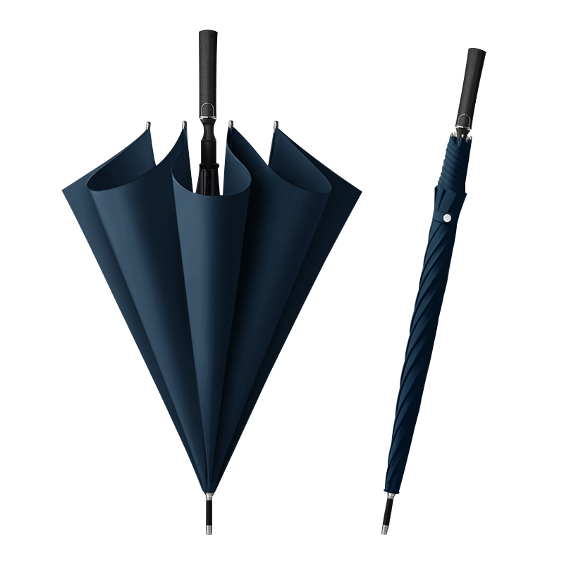 美度（MAYDU） M1129 70cm*8K 长柄直杆伞  藏青色（单位：把）