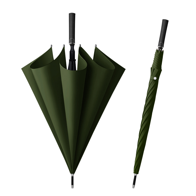 美度（MAYDU） M1129 70cm*8K 长柄直杆伞  墨绿色（单位：把）