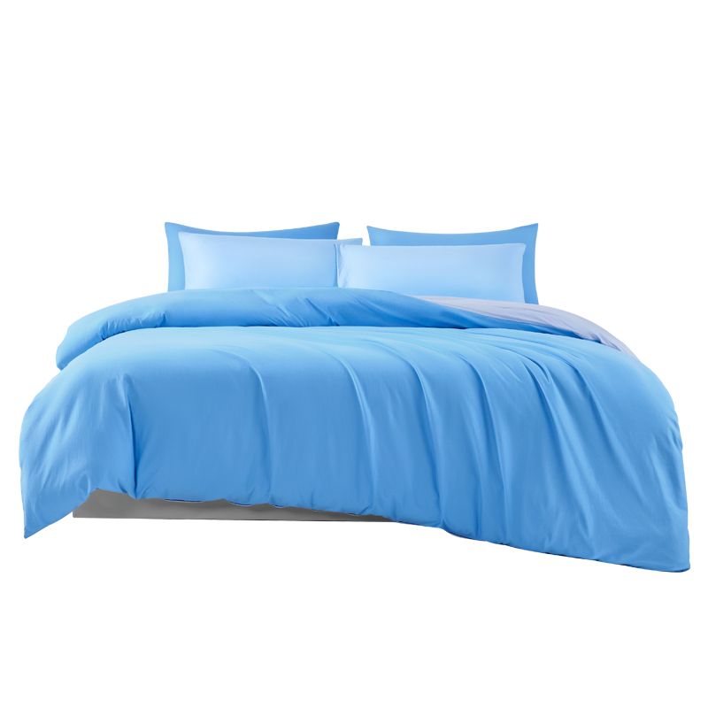 唯我奈特针织棉A类防螨床上四件套 雪中泉 被套：200*230cm