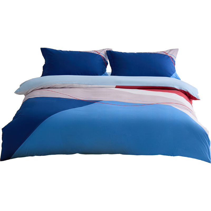 唯我南岸咖啡再生环保数码可循环纤维A类抗菌床上磨毛四件套   被套：200*230cm