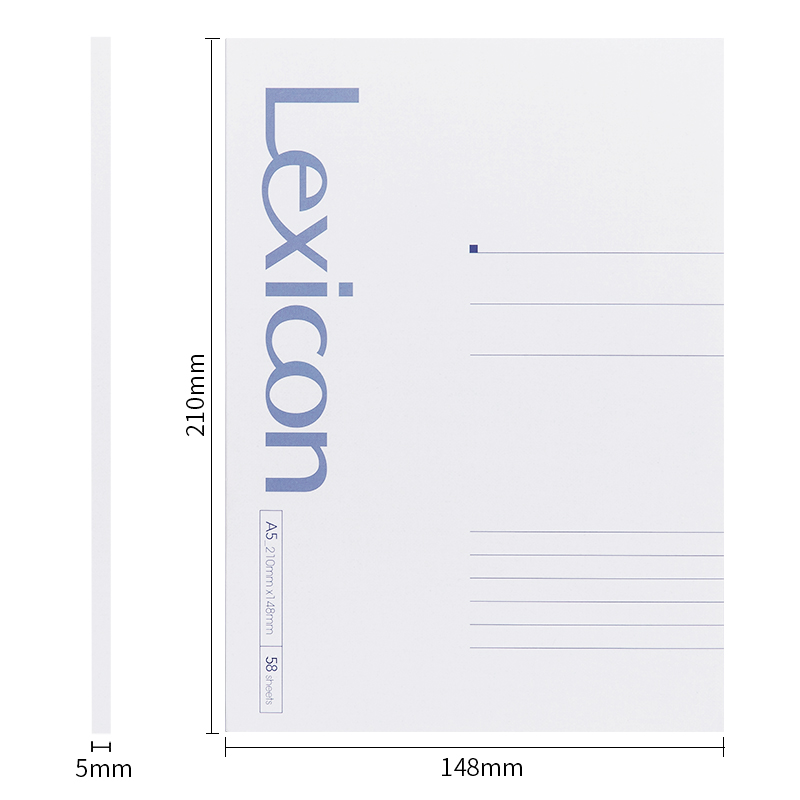 得力(deli)无线胶装软抄本记事本工作笔记本文具办公用品 7984 本 混色