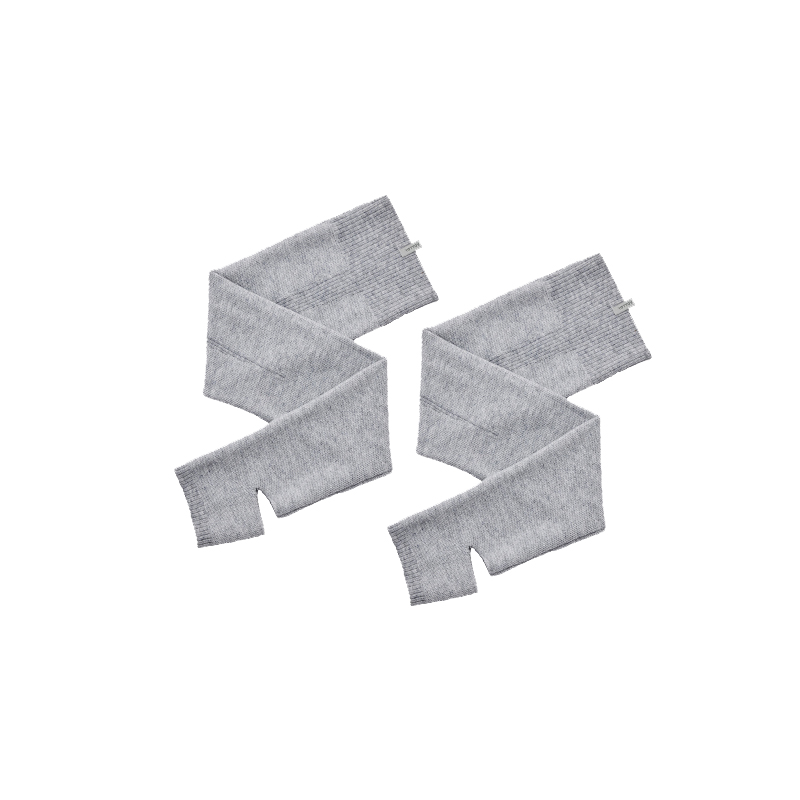 yottoy专业瑜伽袜套女过膝长筒冬季保暖堆堆袜子普拉提袜套 单位：件 灰色